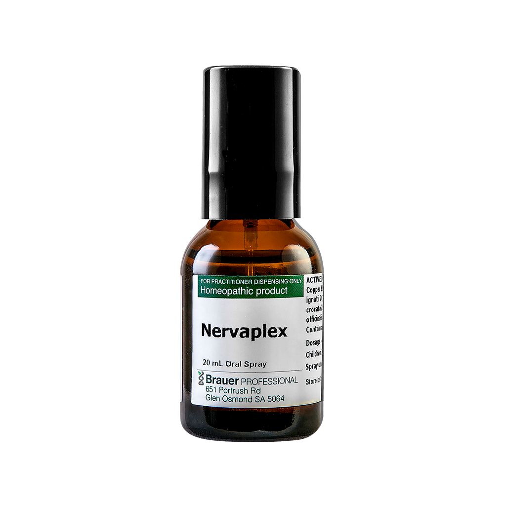 Brauer Professional Nervaplex Homeopathic product 20ml Oral Spray