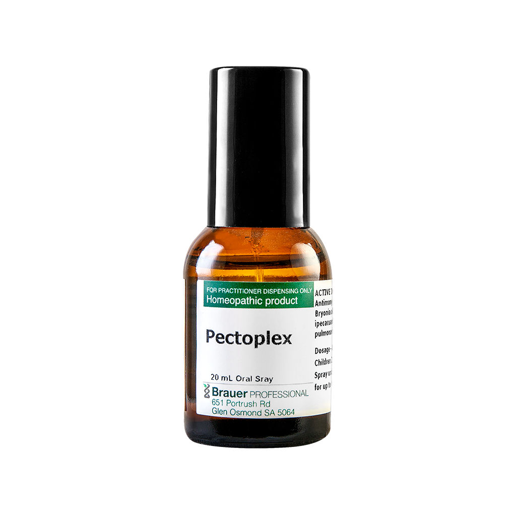 Brauer Professional Pectoplex Homeopathic product 20ml Oral Spray
