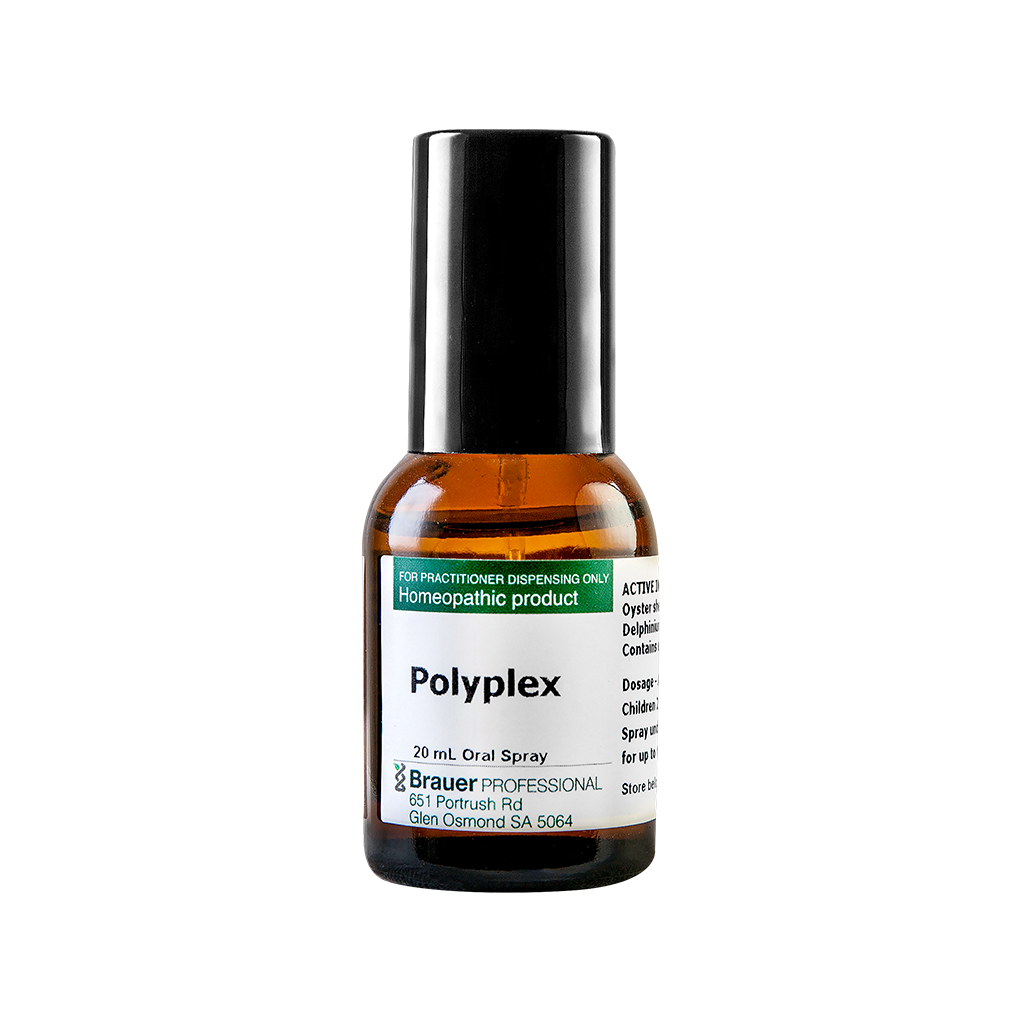 Brauer Professional Polyplex Homeopathic product 20ml Oral Spray