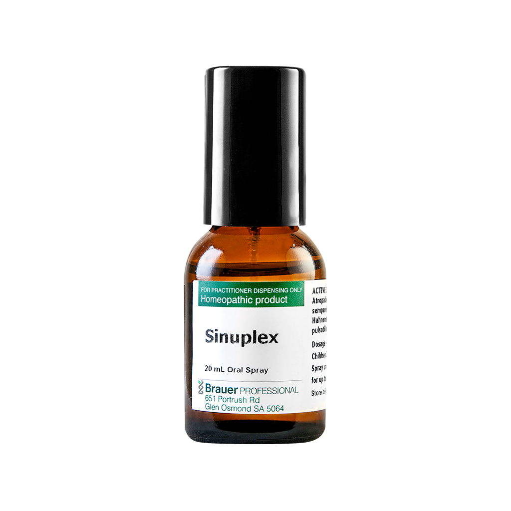 Brauer Professional Sinuplex Homeopathic product 20ml Oral Spray