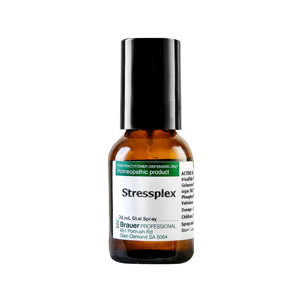 Brauer Professional Stressplex Homeopathic product 20ml Oral Spray