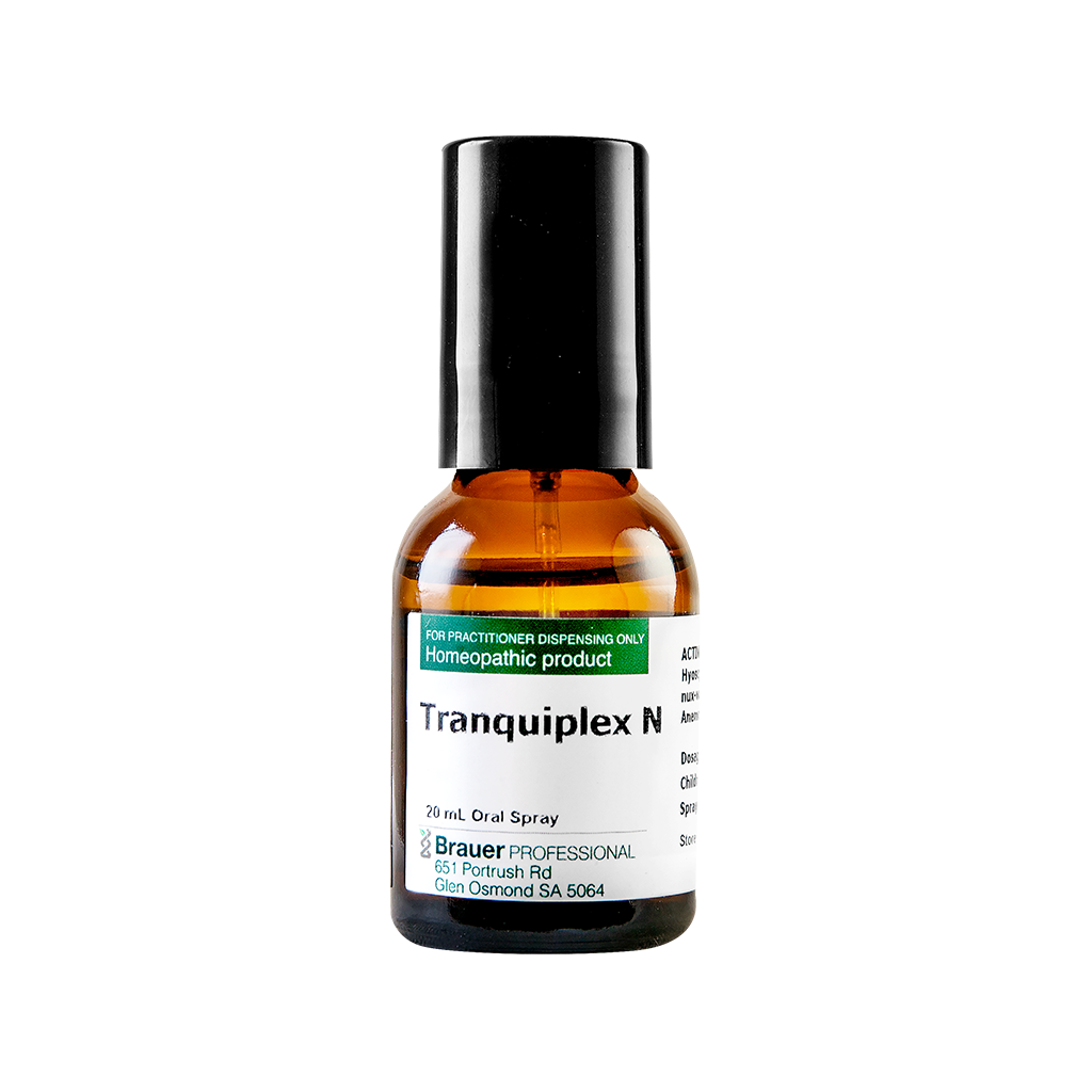 Brauer Professional Tranquiplex N Homeopathic product 20ml Oral Spray